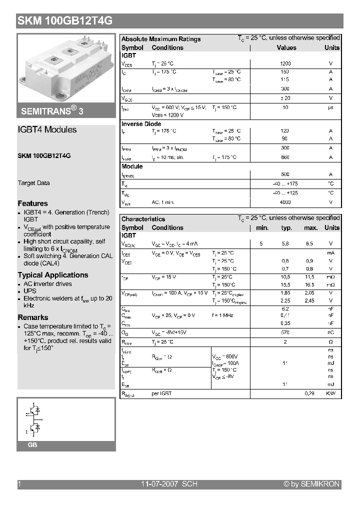 SKM100GB12T4G_4884304.PDF Datasheet