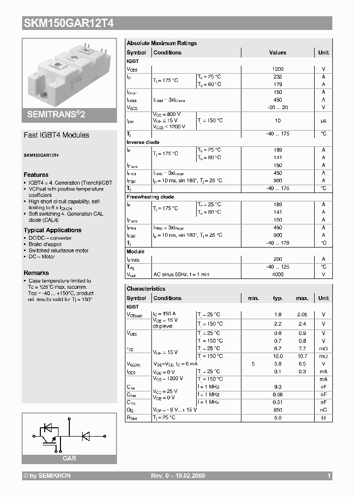 SKM150GAR12T4_4651812.PDF Datasheet