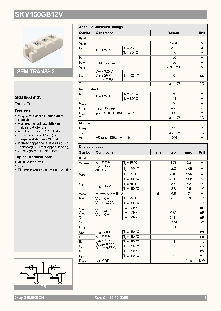 SKM150GB12V_4651815.PDF Datasheet