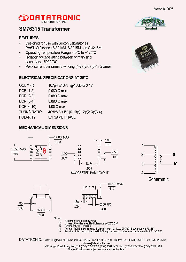 SM76315_4727425.PDF Datasheet