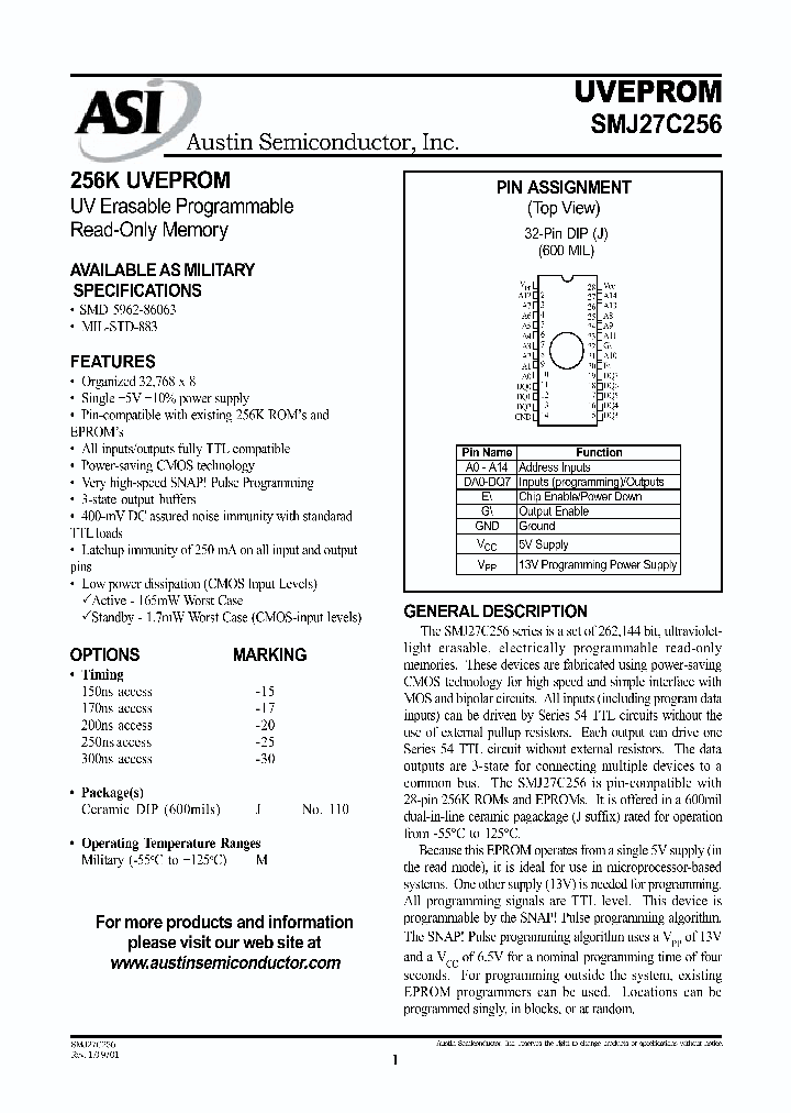 SMJ27C256-20JM_4167821.PDF Datasheet