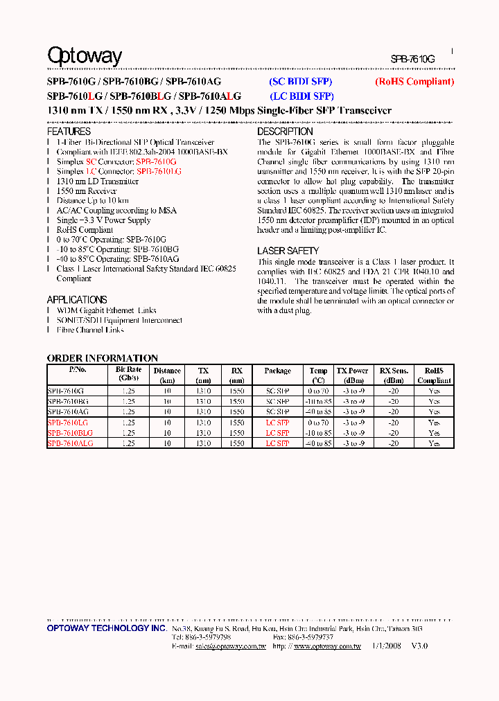 SPB-7610G08_4855279.PDF Datasheet