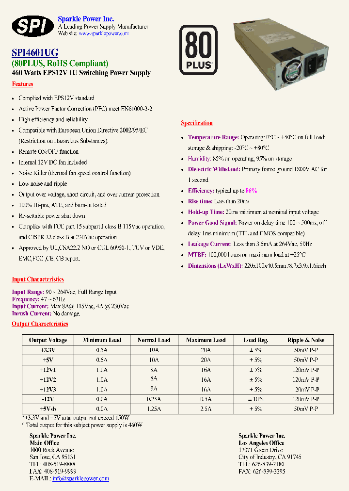 SPI4601UG_4523735.PDF Datasheet