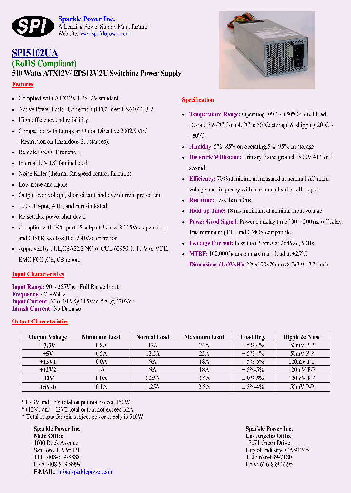 SPI5102UA_4401019.PDF Datasheet