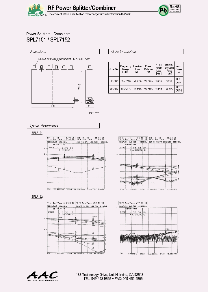 SPL7151_4533107.PDF Datasheet