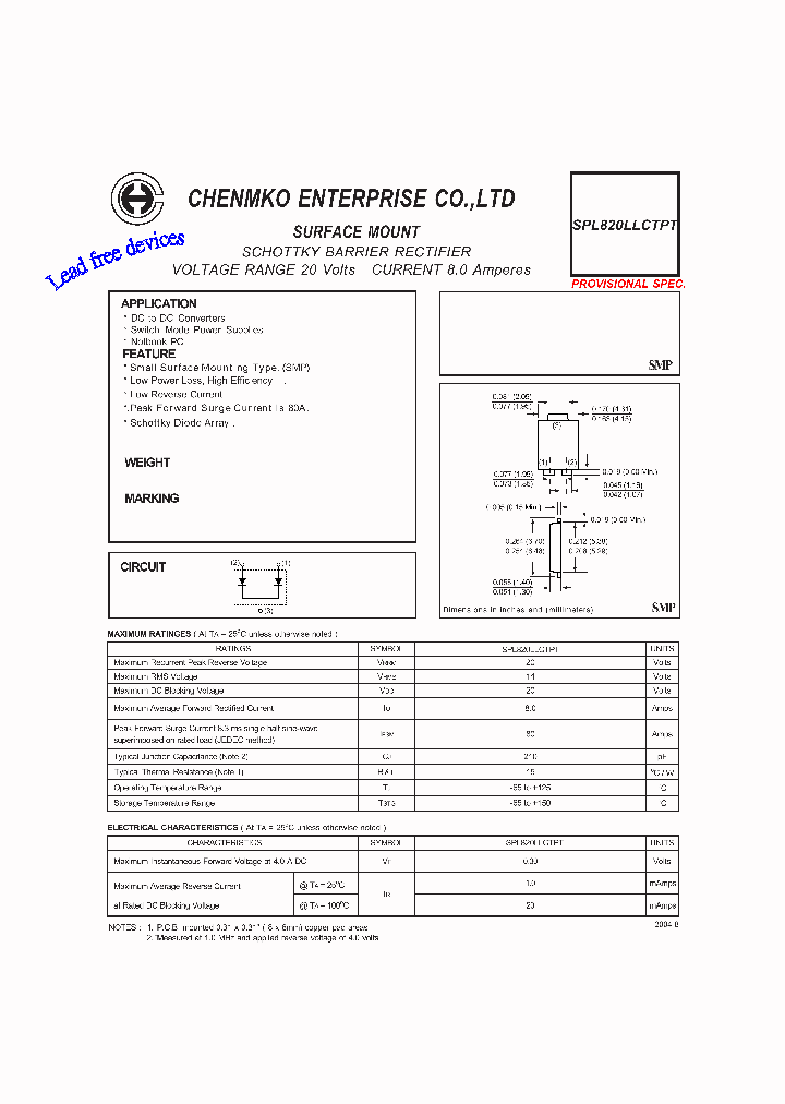 SPL820LLCTPT_4450439.PDF Datasheet