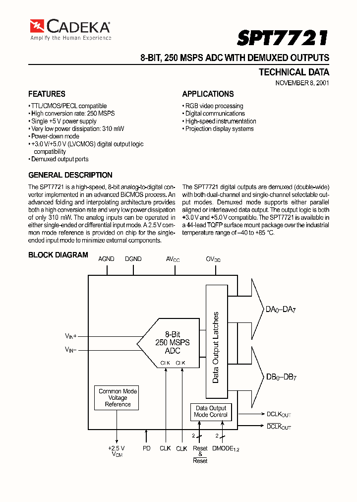 SPT7721_4508869.PDF Datasheet