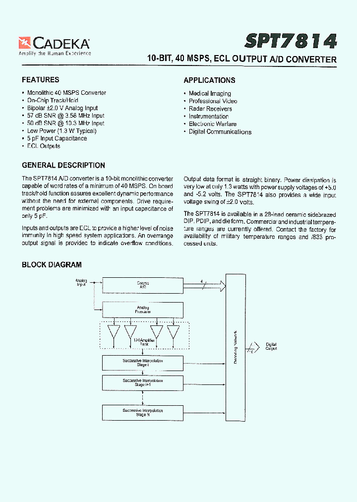 SPT7814ACN_4485997.PDF Datasheet