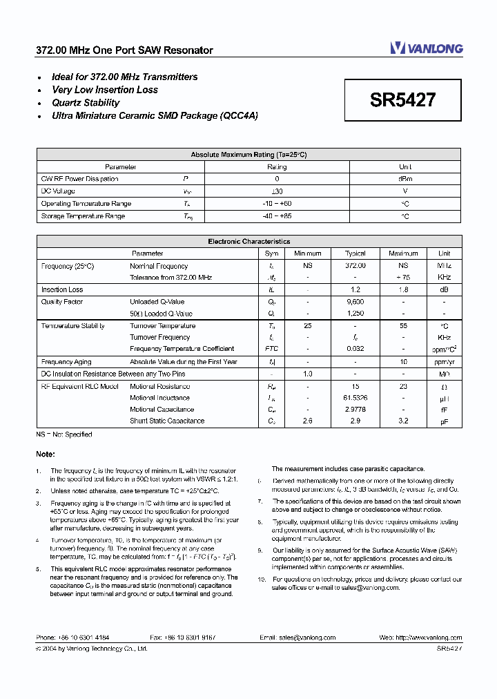 SR5427_4464915.PDF Datasheet