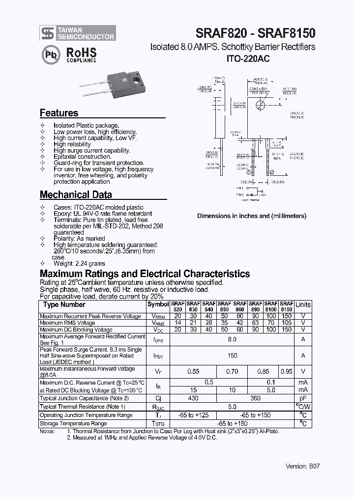 SRAF820_4186652.PDF Datasheet