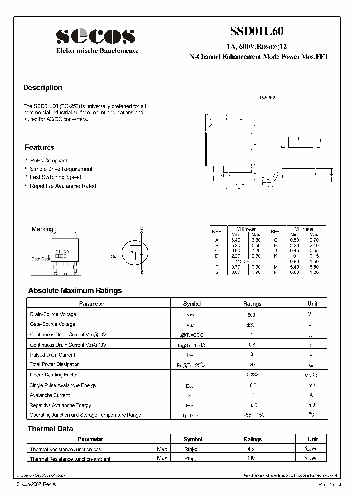 SSD01L60_4454662.PDF Datasheet