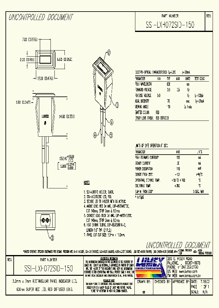 SSI-LXH072SID-150_4409469.PDF Datasheet