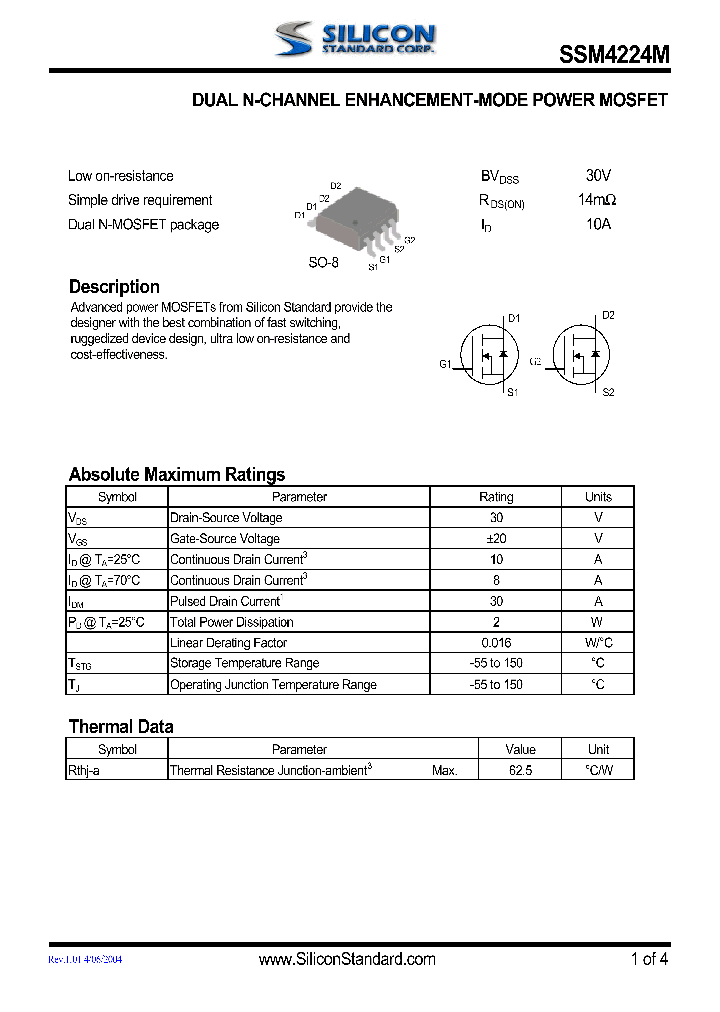 SSM4224M_4542033.PDF Datasheet