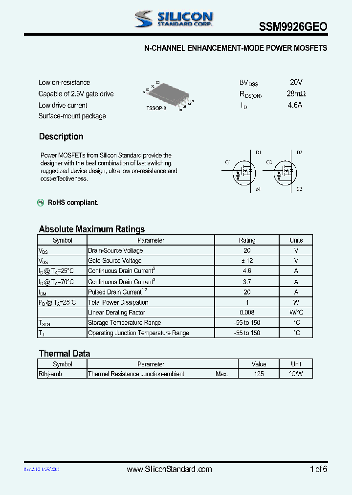 SSM9926GEO_4570058.PDF Datasheet