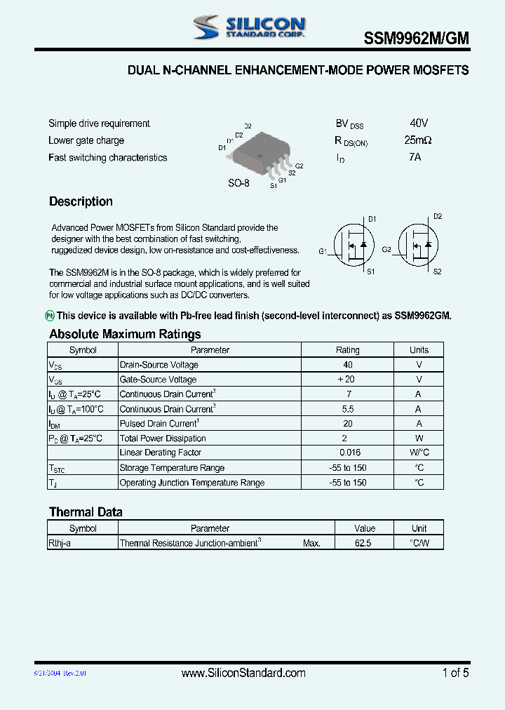 SSM9962GM_4709865.PDF Datasheet