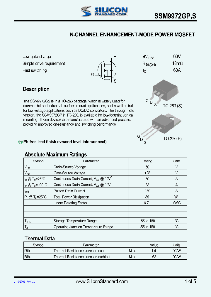 SSM9972GP_4808303.PDF Datasheet