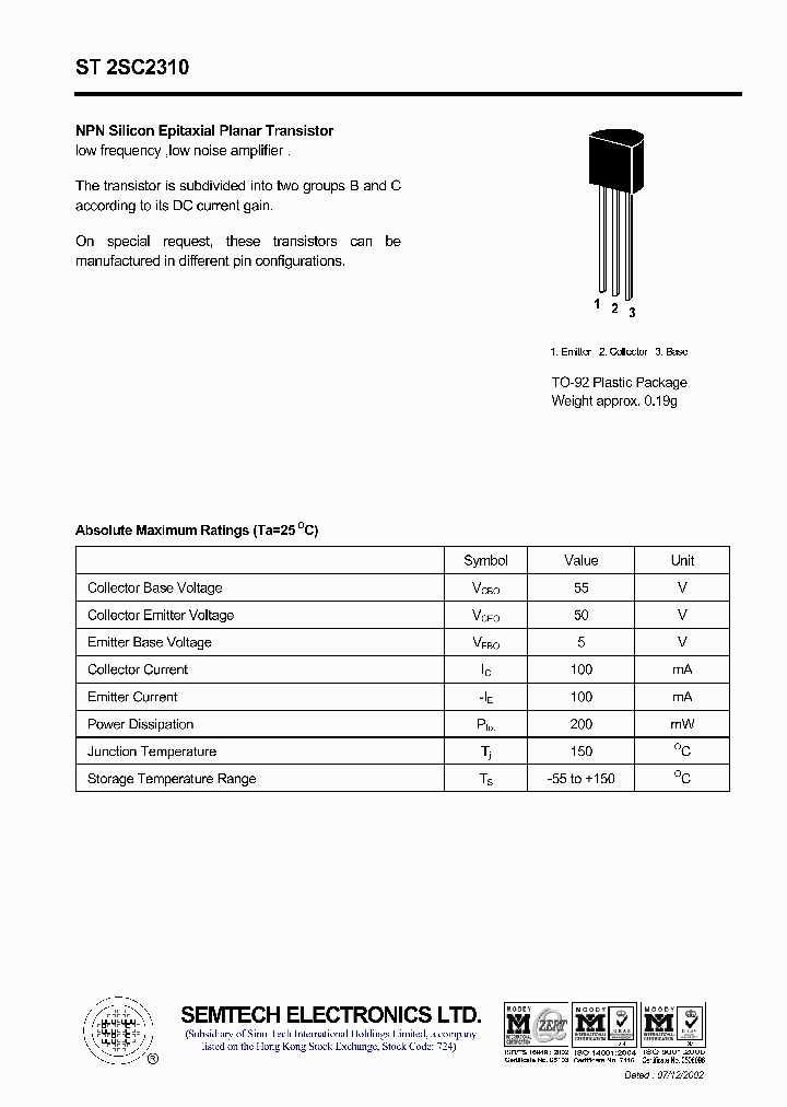 ST2SC2310_4535169.PDF Datasheet