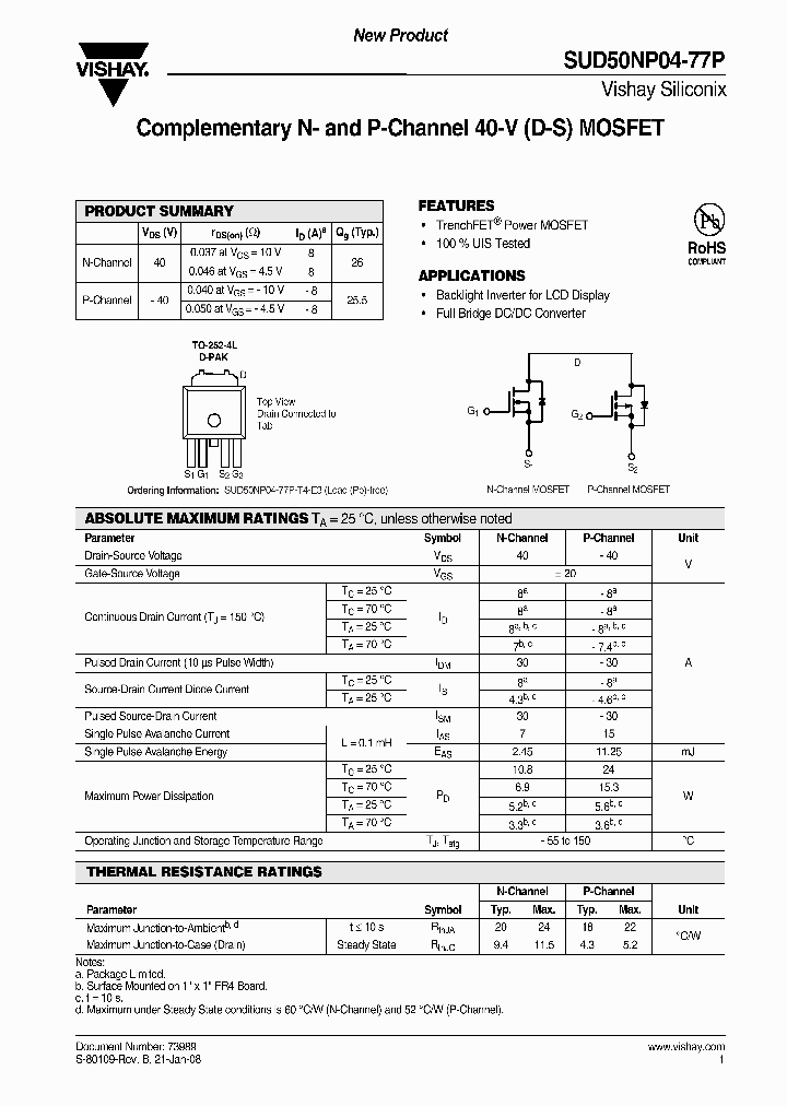 SUD50NP04-77P_4285725.PDF Datasheet