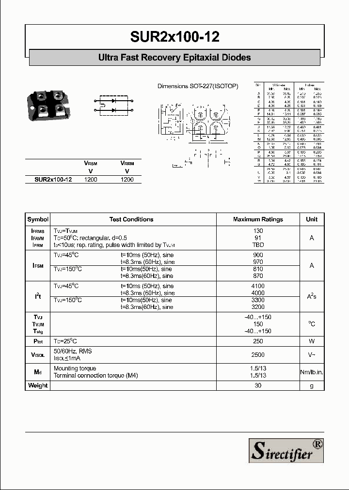 SUR2X100-12_4177548.PDF Datasheet