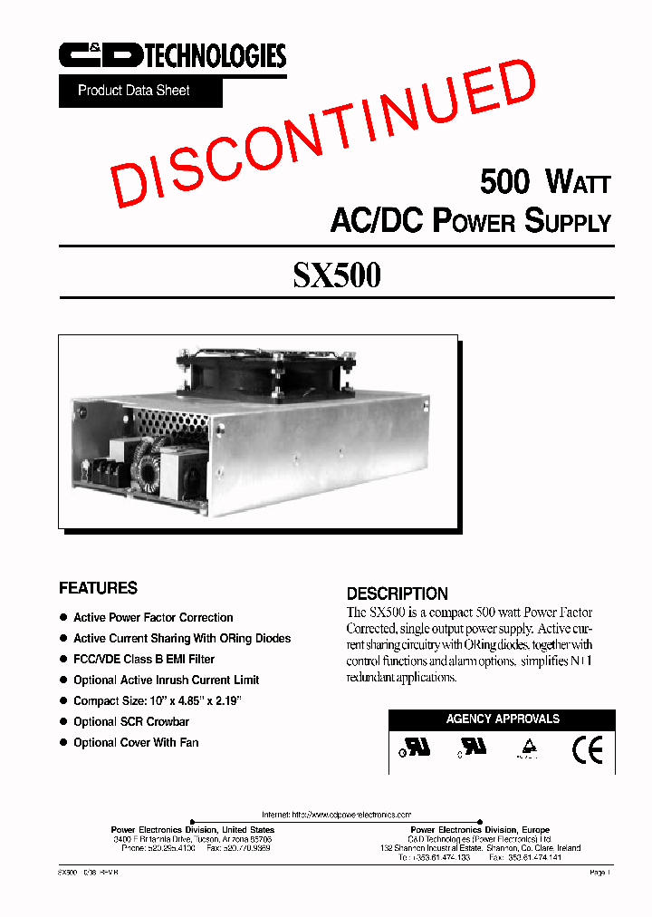 SX500_4857805.PDF Datasheet