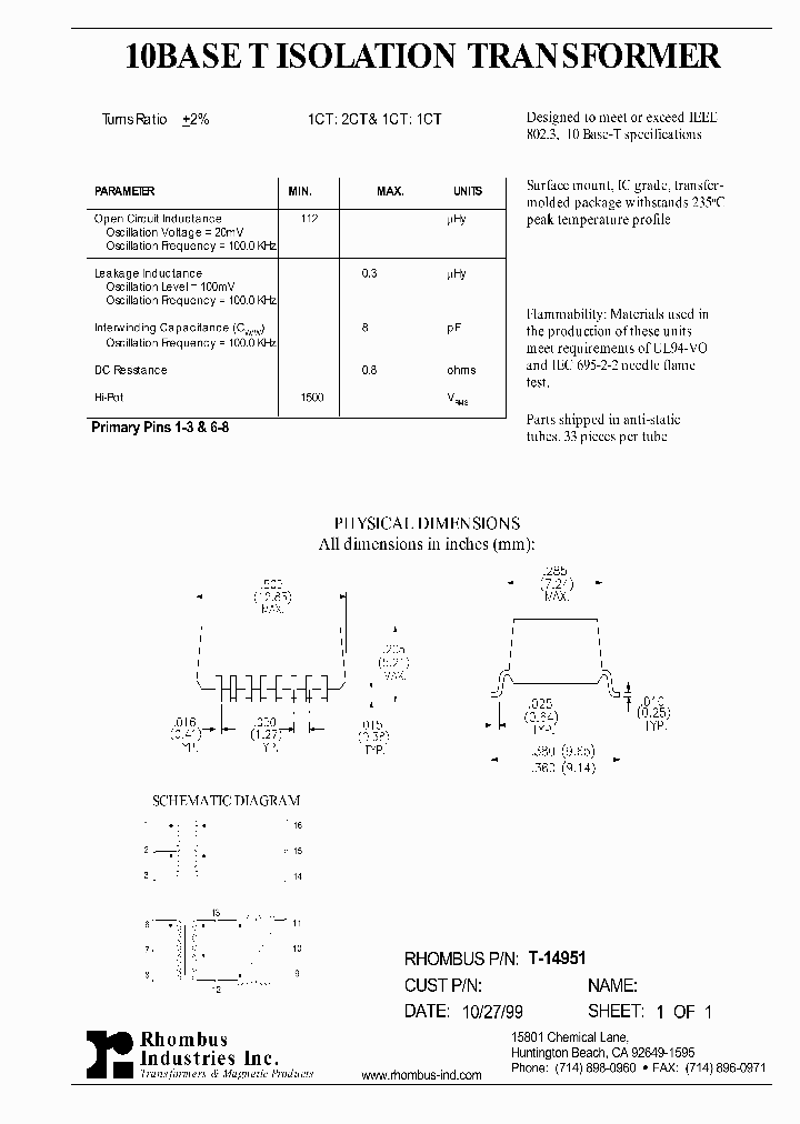 T-14951_4817349.PDF Datasheet