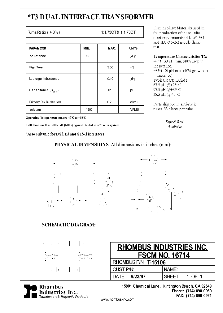 T-15106_4493687.PDF Datasheet