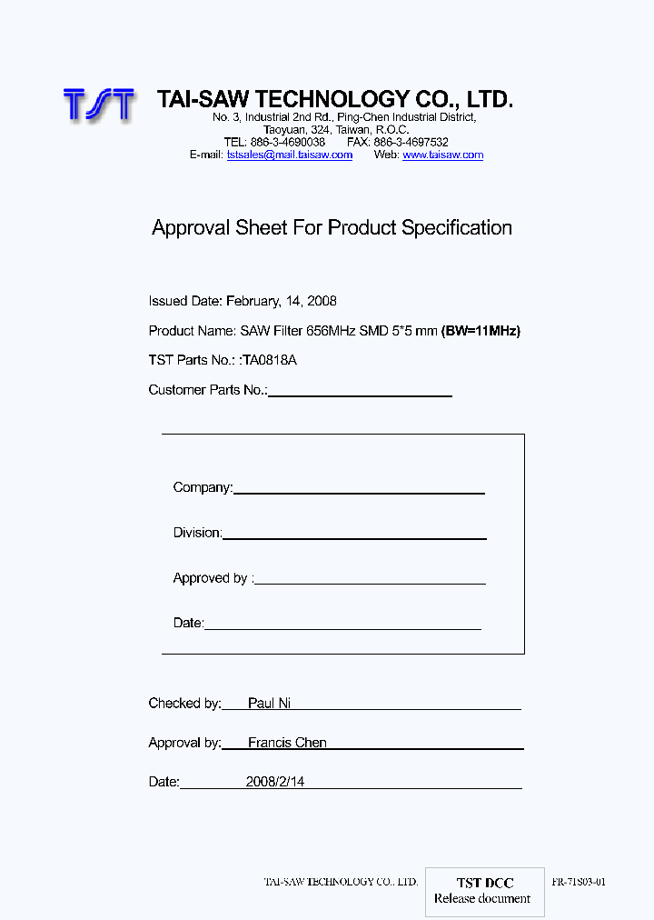 TA0818A_4730298.PDF Datasheet