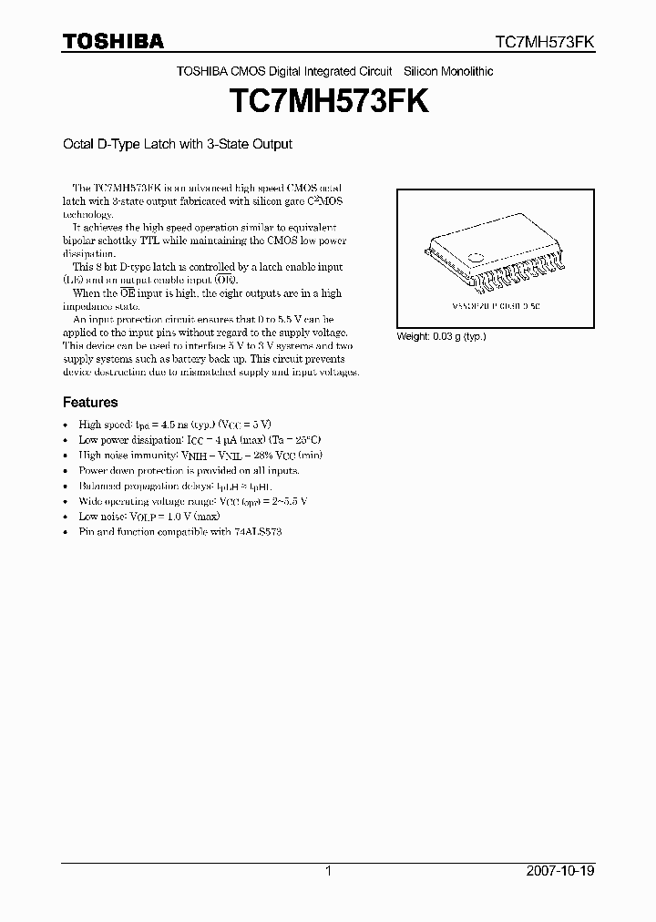 TC7MH573FK_4373119.PDF Datasheet