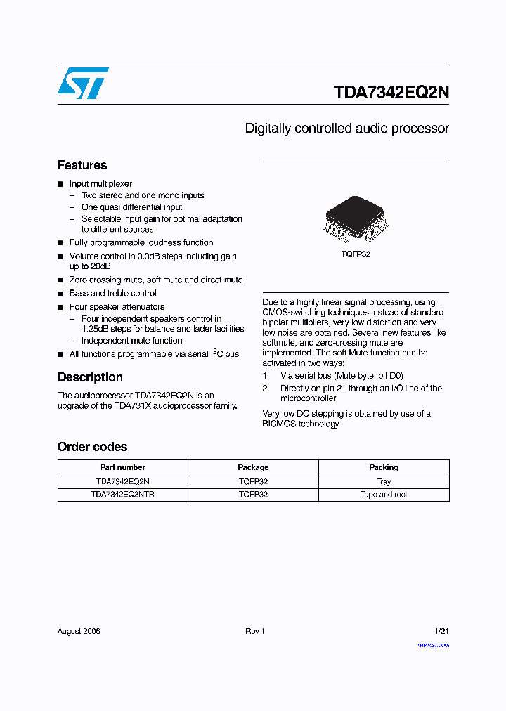 TDA7342EQ2N_4358497.PDF Datasheet