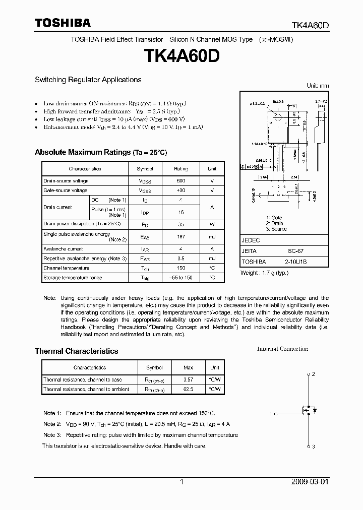 TK4A60D_4585223.PDF Datasheet