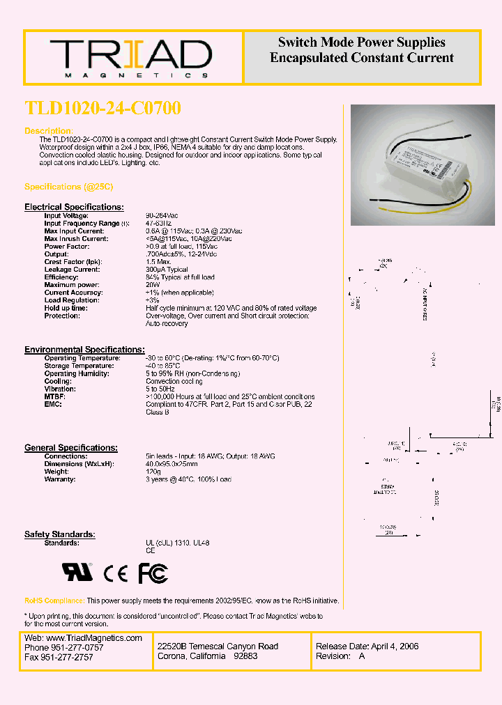 TLD1020-24-C0700_4713471.PDF Datasheet