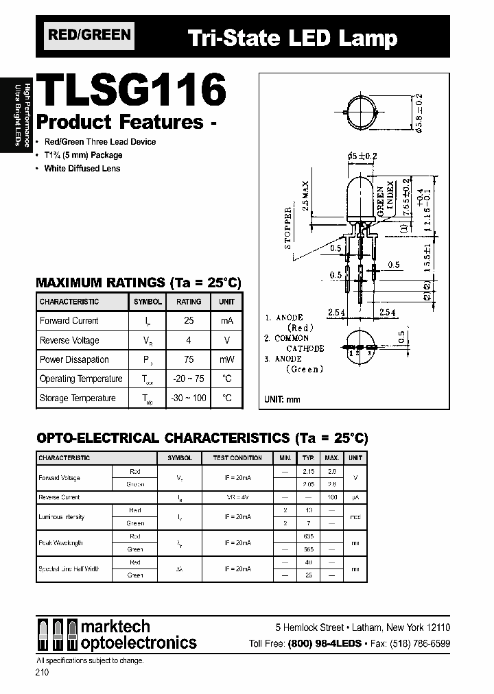 TLSG116_4781940.PDF Datasheet