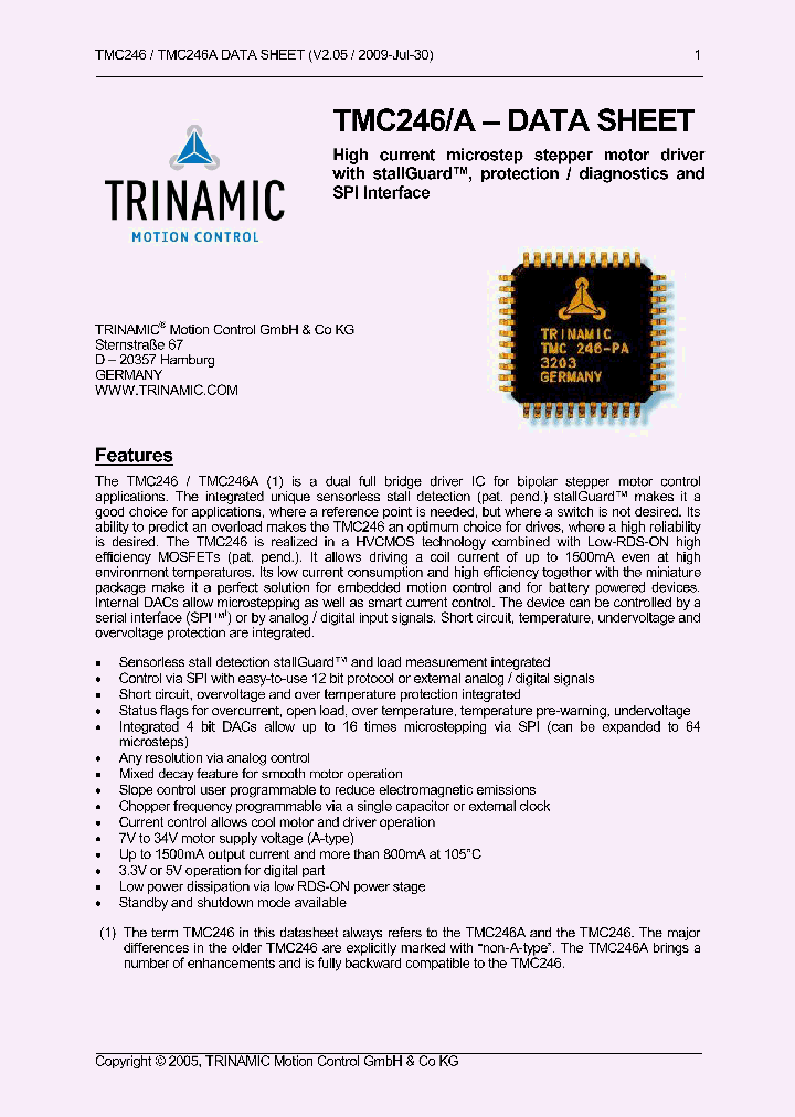 TMC2461_4659660.PDF Datasheet