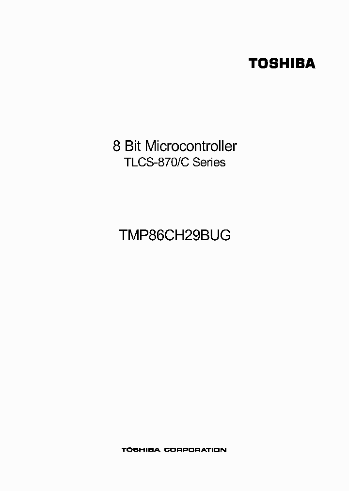 TMP86CH29BUG_4352949.PDF Datasheet