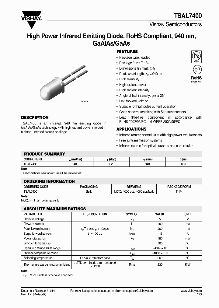 TSAL7400_4333215.PDF Datasheet