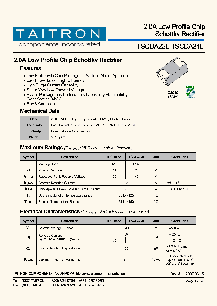 TSCDA22L_4194778.PDF Datasheet