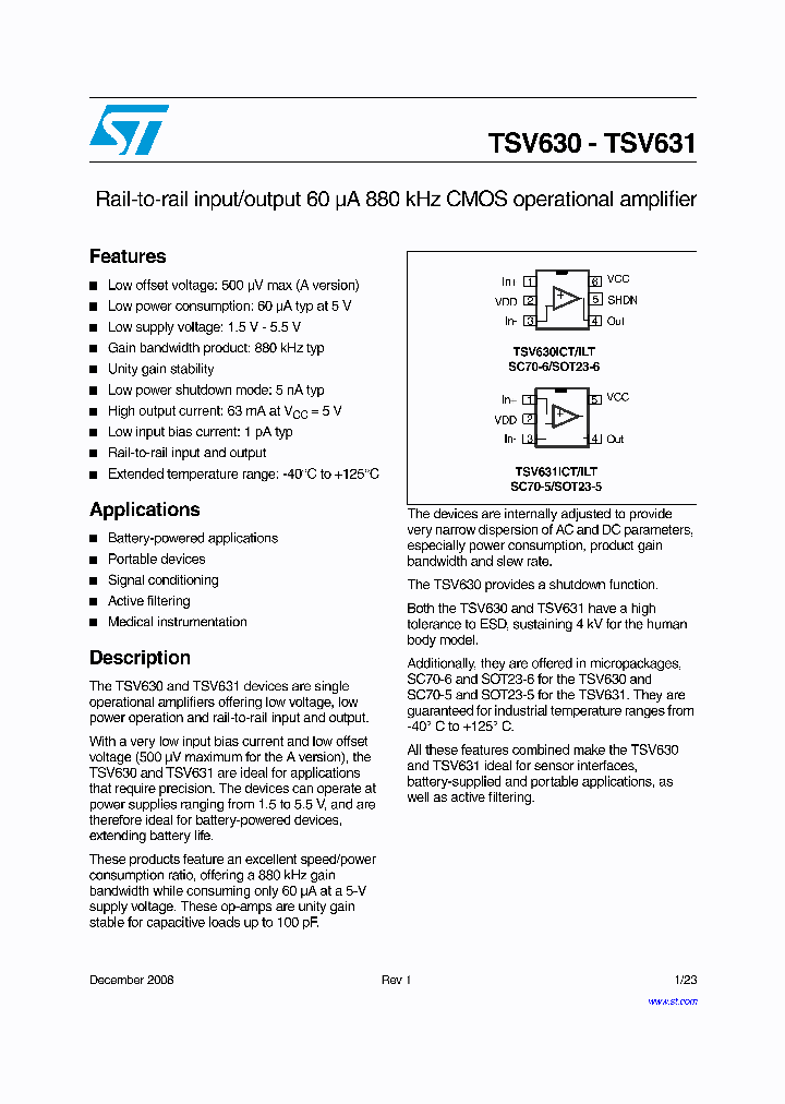 TSV630_4555910.PDF Datasheet