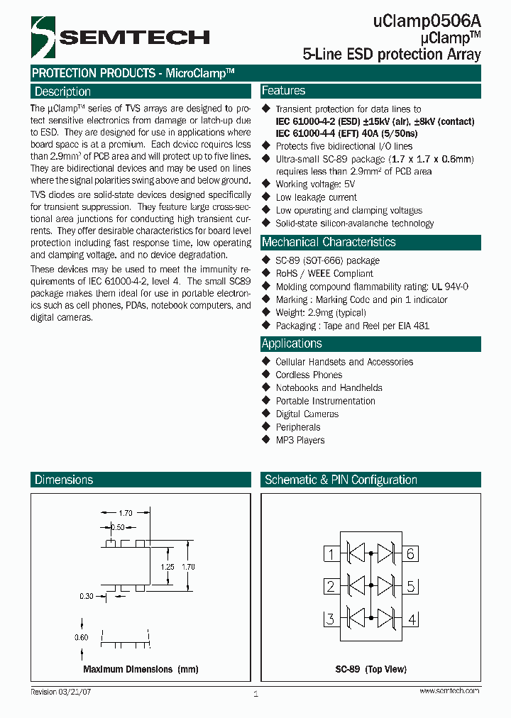UCLAMP0506A_4439585.PDF Datasheet