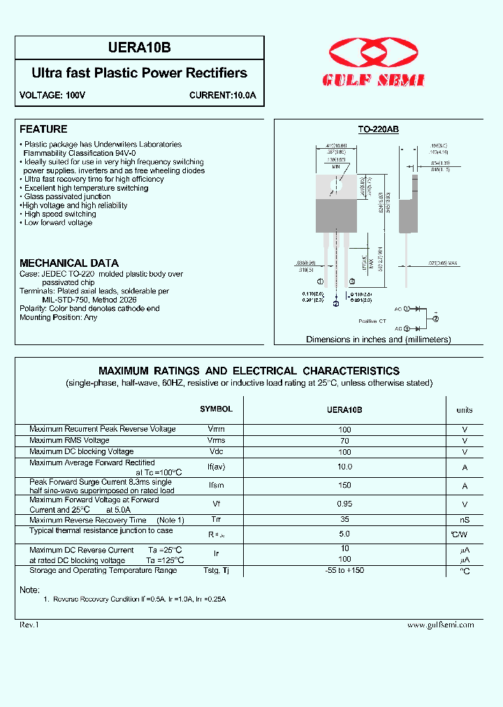 UERA10B_4620090.PDF Datasheet