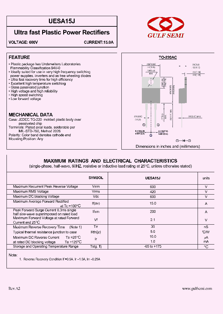 UESA15J_4620115.PDF Datasheet