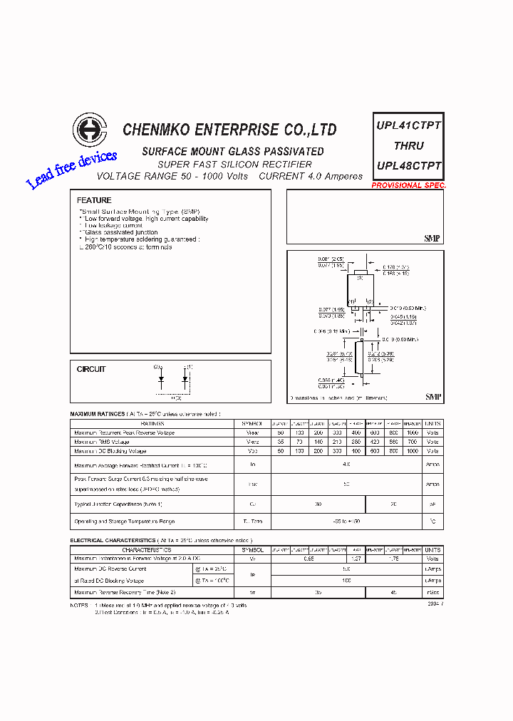 UPL41CTPT_4596449.PDF Datasheet