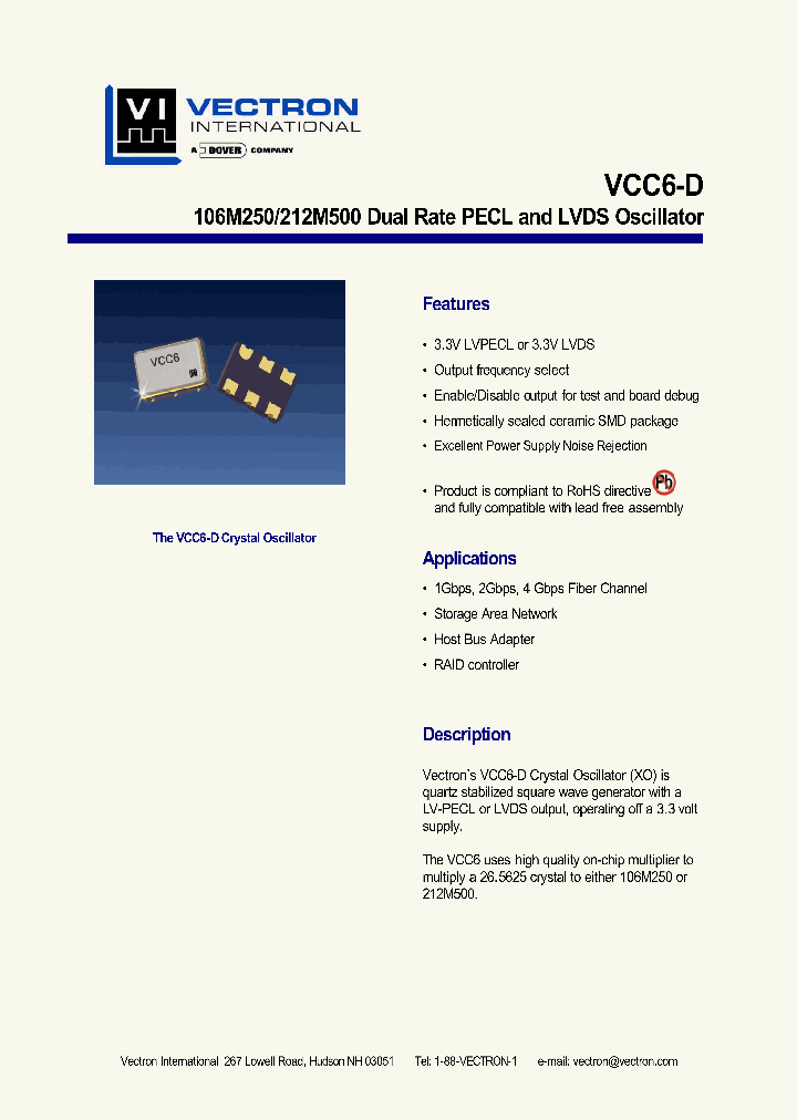 VCC6-DLA-106M25_4298992.PDF Datasheet