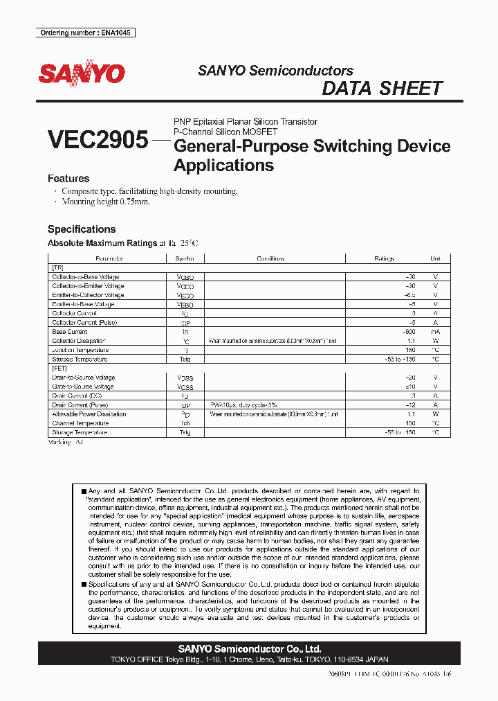 VEC2905_4788888.PDF Datasheet