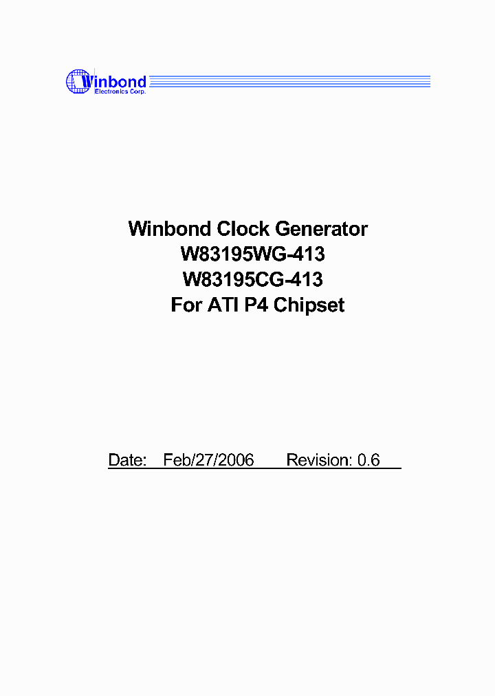 W83195CG-413_4912891.PDF Datasheet