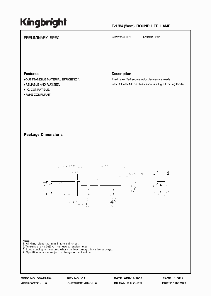 WP2523SURC_4376610.PDF Datasheet