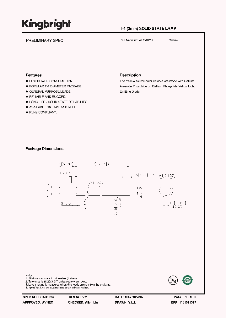 WP3A8YD_4438305.PDF Datasheet