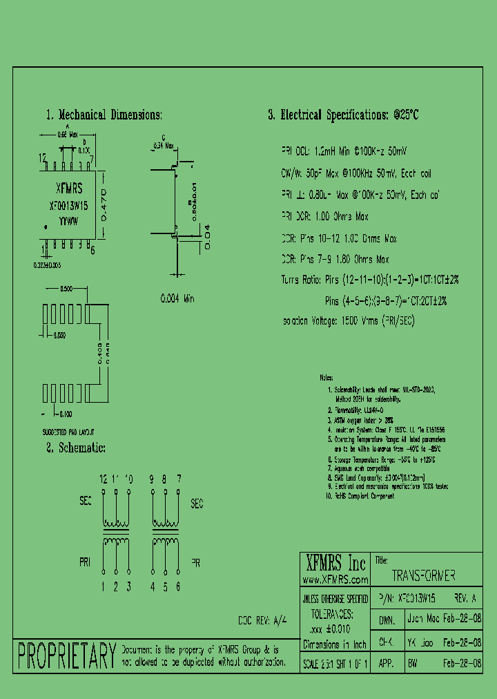 XF0013W15_4690375.PDF Datasheet