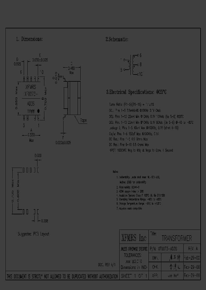 XF0073-AD3S_4500421.PDF Datasheet