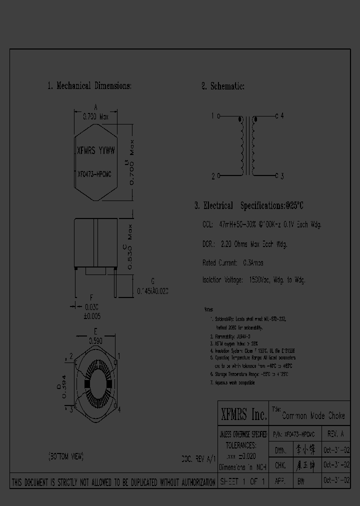 XF0473-HPCMC_4500334.PDF Datasheet