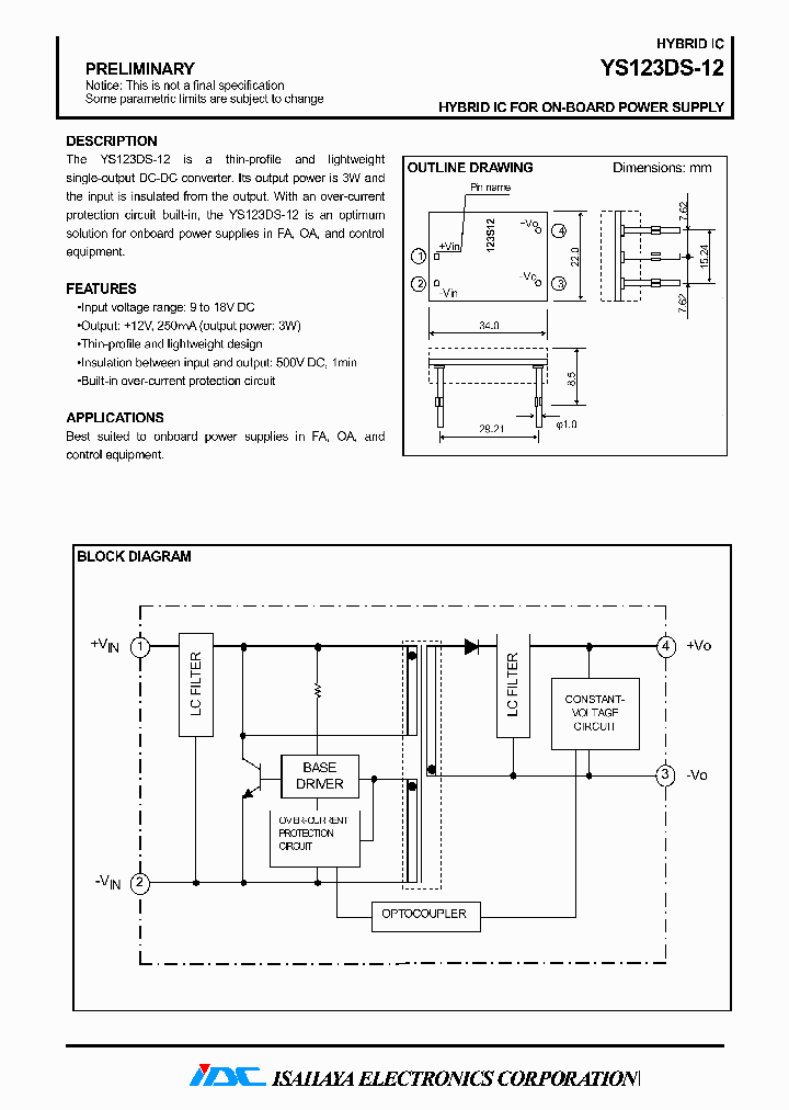 YS123DS-12_4598609.PDF Datasheet